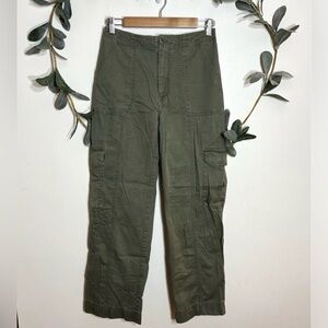 Abercrombie Green Cargo Pants